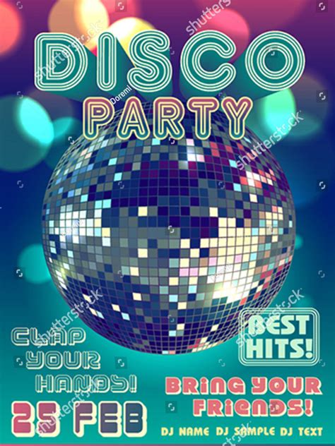 Disco Party Invitation - 14+ Examples, Illustrator, Word, Pages, Photoshop, Publisher, How to Make