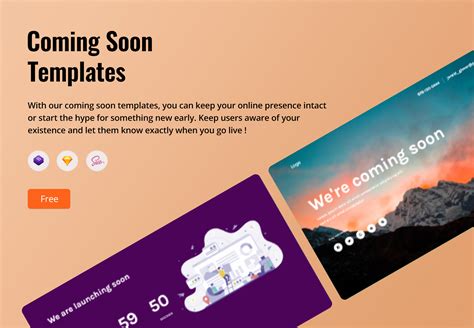 Coming Soon Page Templates | BootstrapDash