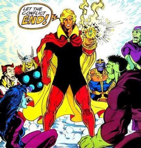 Adam Warlock Vs Thanos - Battles - Comic Vine