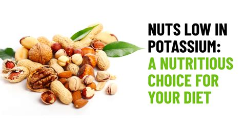 Nuts Low in Potassium: 100% Nutritious Choice for Diet - HealthyGuruz