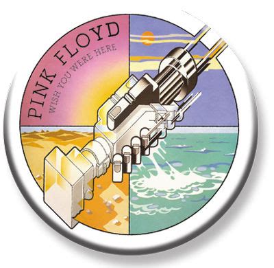 Pink Floyd - Wish You Were Here Logo Pinback Button