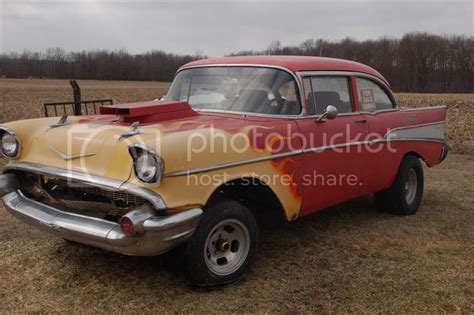 Anyone recognize this 57 Chevy drag car? | The H.A.M.B.