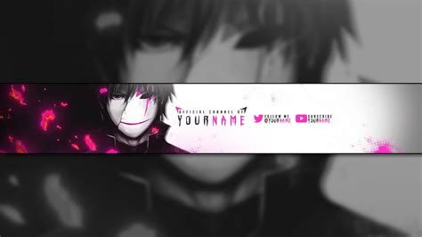 Free Anime Banner Template - YouTube