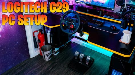 How To Setup Logitech G29/G920 Steering Wheel On PC - YouTube