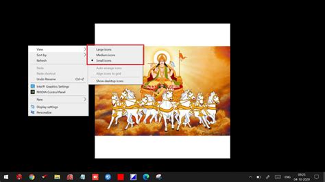 How to Show, Hide or Resize Desktop Icons in Windows 10? | Gear Up Windows