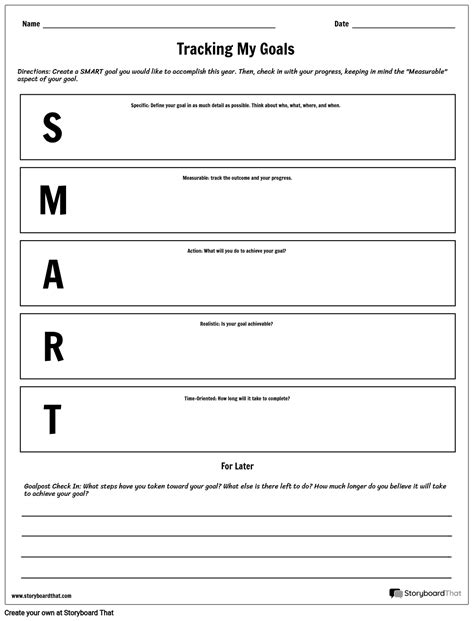 Smart Goals Worksheet Pdf - Lalocositas