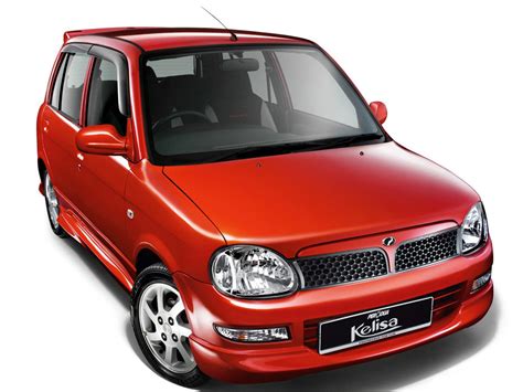 Perodua Kelisa technical specifications and fuel economy