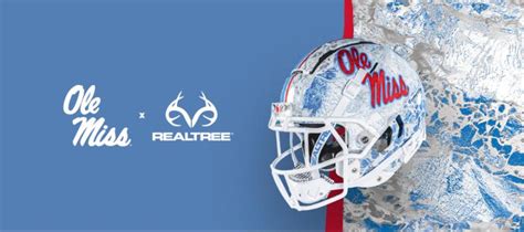 Realtree and Ole Miss Team Up on Football Helmet and Gameday Gear ...