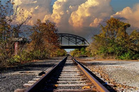 Abandoned Railroad Tracks Photo Train Tracks Photography - Etsy