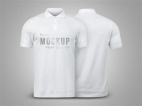 Polo Shirt Mockup Free