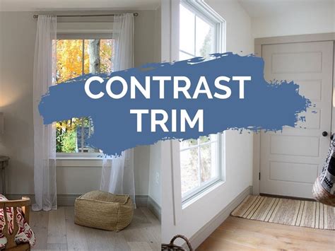 Contrasting Trim Ideas (Dark Trim, Light Walls) - Jenna Kate at Home