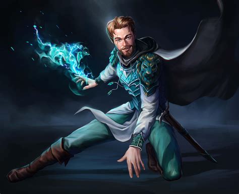 [OC] My Bladesinger Wizard commission, Colton Strider! : r/DnD