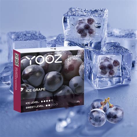 YOOZ FLAVOR PODS - ICE GRAPE - YOOZ.UK