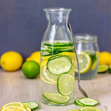 Lemon Lime Cucumber Water - Happy Foods Tube