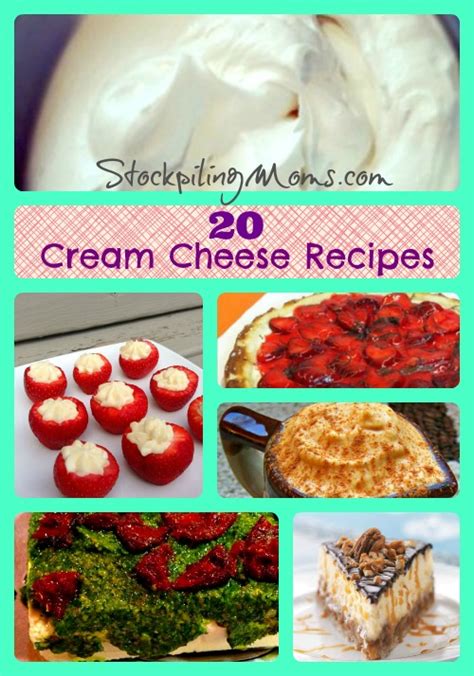 20 Cream Cheese Recipes - STOCKPILING MOMS™