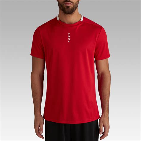 Buy Men's Football Jersey F100 Red Online | Decathlon