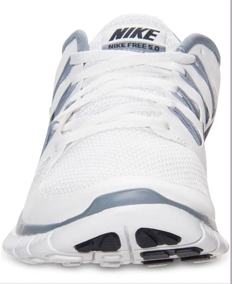 Lyst - Nike Men'S Free 5.0+ Running Sneakers From Finish Line in White for Men