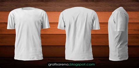 Gambar Kaos Putih Polos Depan Belakang | Ruang Ilmu