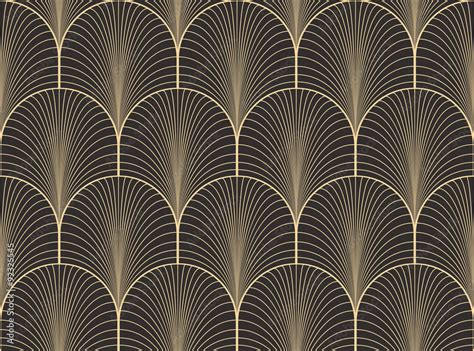 Vintage antique palette seamless art deco wallpaper pattern vector ...