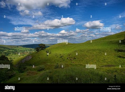 Peak District Landscape Stock Photo - Alamy