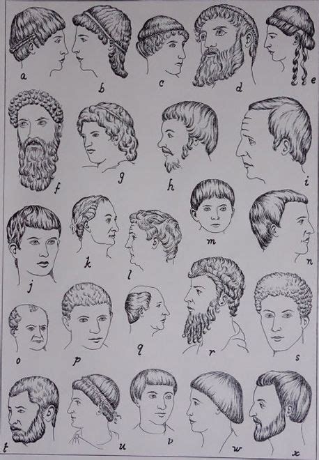 Ancient hairstyles for men | Mens hairstyles, Greek hair, Roman hairstyles