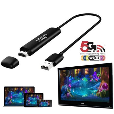 5G HDMI Wireless Display TV Receiver Adapter Dlna Airplay Miracast HDMI ...