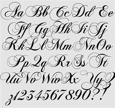 Pin by Amy Mae on Calligraphy | Lettering styles alphabet, Lettering alphabet, Tattoo fonts cursive