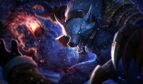 Tundra Hunter Warwick Old | Wallpapers & Fan Arts | League Of Legends ...