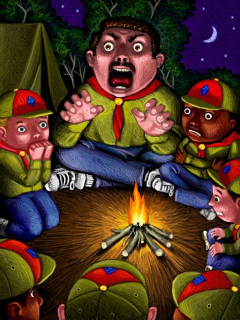 Scary Campfire Stories That’ll Send Chills Down Your Spine - Scare Street | Campfire stories ...