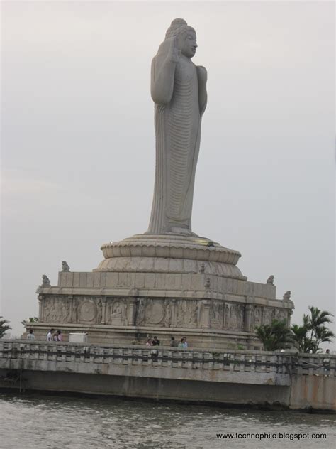 Buddha Statue at Hussain Sagar Lake, Hyderabad