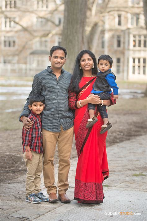 Indian Family Portraits with Grand Parents Ann Arbor Family Portrait ...