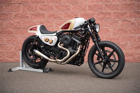 883 Sportster Cafe Racer by Get Lowered Cycles – BikeBound