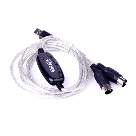 Durable USB TO MIDI Cable Adapter for PC USB MIDI Cable 9.8ft Supports Windows XP,Vista and Mac ...