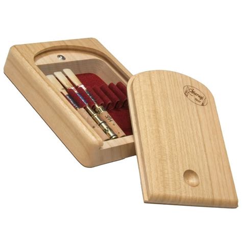 Chiarugi Wooden Oboe Reed Case (8 reeds) | Crook and Staple