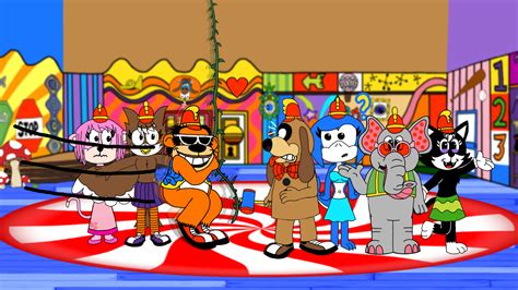 The Banana Splits - Bingo swings into the splits by Bugmaser on DeviantArt