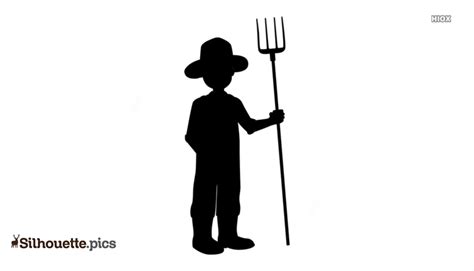 Farmer - Silhouette - Free Transparent PNG Clipart Images Download - Clip Art Library