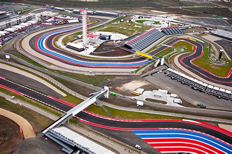 Astonishing Aerial Photographs of Austin's Formula 1 Race Track - Feature Shoot