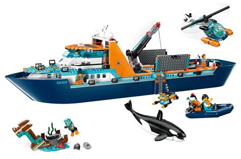 LEGO Deploys New LEGO City Arctic Explorer Ship That Actually Floats