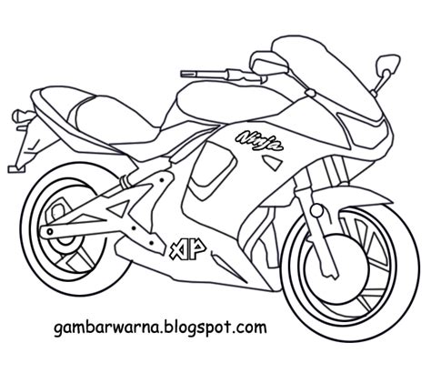 Gambar Mewarnai Motor Sport Belajar Gambar Download Yamaha di Rebanas - Rebanas