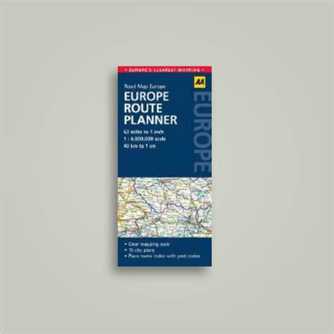 Aa Route Planner Europe Maps | secretmuseum