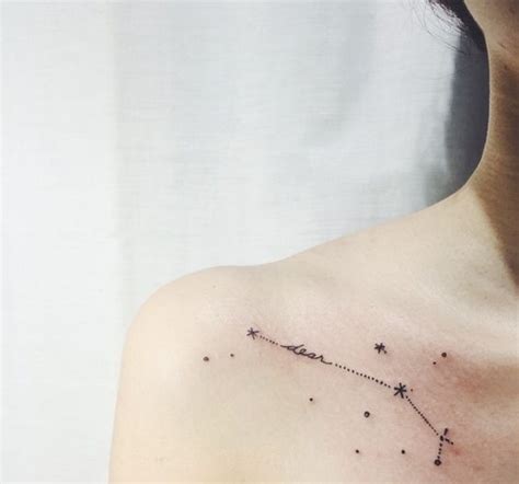 25 Aries Constellation Tattoo Designs, Ideas and Meanings for Zodiac Lovers - Tattoo Me Now