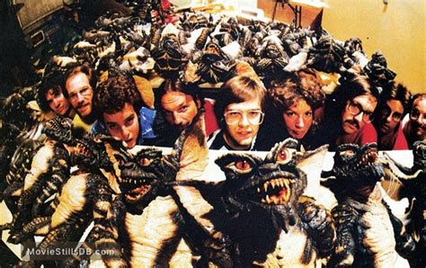 Gremlins - Behind the scenes photo