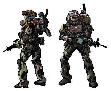 Halo Reach Armor Concept Art