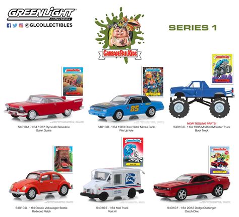 GreenLight Shares New Photos of Upcoming GPK Diecast Cars | GPKNews.com