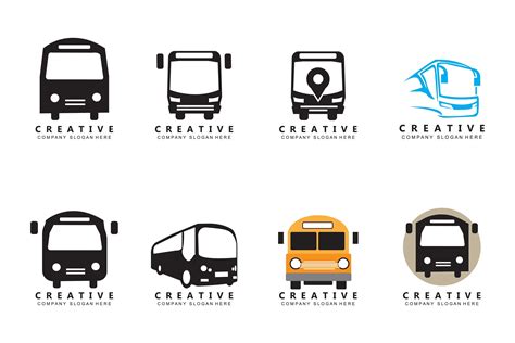 School Bus Logo Design Graphic by AR Graphic · Creative Fabrica