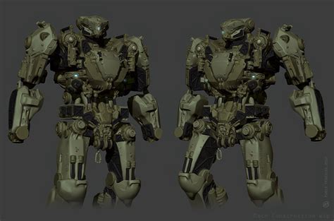 Mech Construction by BlazenMonk.deviantart.com on @deviantART Battle Suit, Big Battle, Robots ...