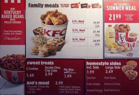 KFC Menu, Menu for KFC, Bastrop, Bastrop - Urbanspoon/Zomato