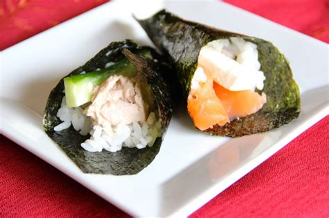 Hand Roll Sushi Recipe – Japanese Cooking 101