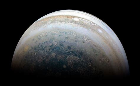 NASA Juno Spacecraft Image of Jupiter From 13th Close Flyby