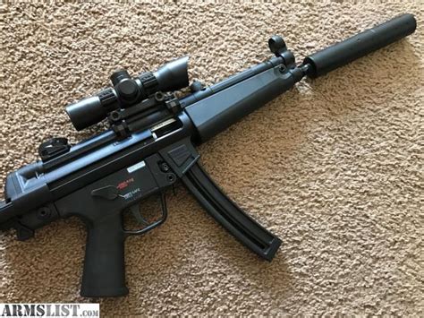 ARMSLIST - For Sale: Walther HK MP5 SD 22lr